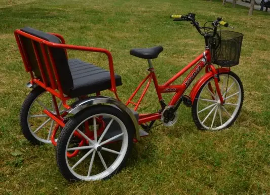 3 Tekerlekli Bisiklet Fayton Model 2
