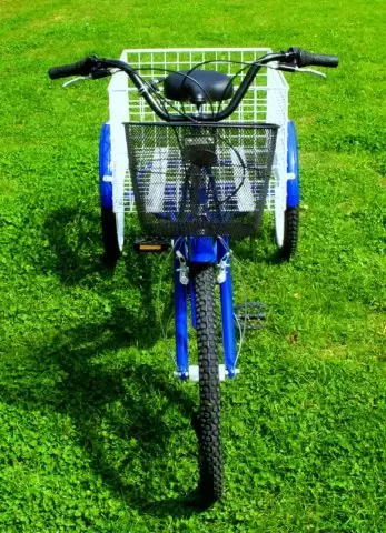 uc tekerlekli sepetli kargo bisikleti Jumbo model2
