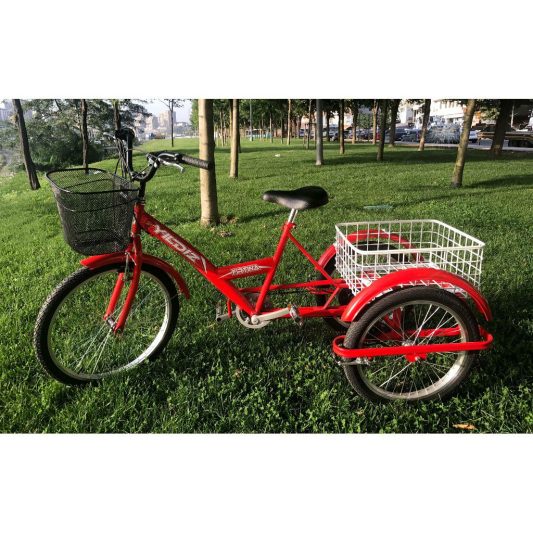 3 Tekerlekli Bisiklet Telli Jant Kargo model