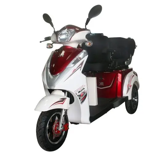 KR-12 VESTA 5000 - 2 Kişilik 3 Tekerlekli Elektrikli ve Şarjlı Scooter Bisiklet - Görsel 5
